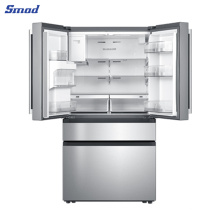 Home No Frost French Door Side by Side Refrigerator with Ice and Water Dispenser